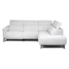 Torino Sofa - Electric Right Hand Facing Corner - Light Grey