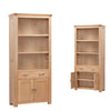 Treviso Oak High Bookcase