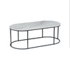 Tribeca Grey Sintered Stone Rectangular Coffee Table