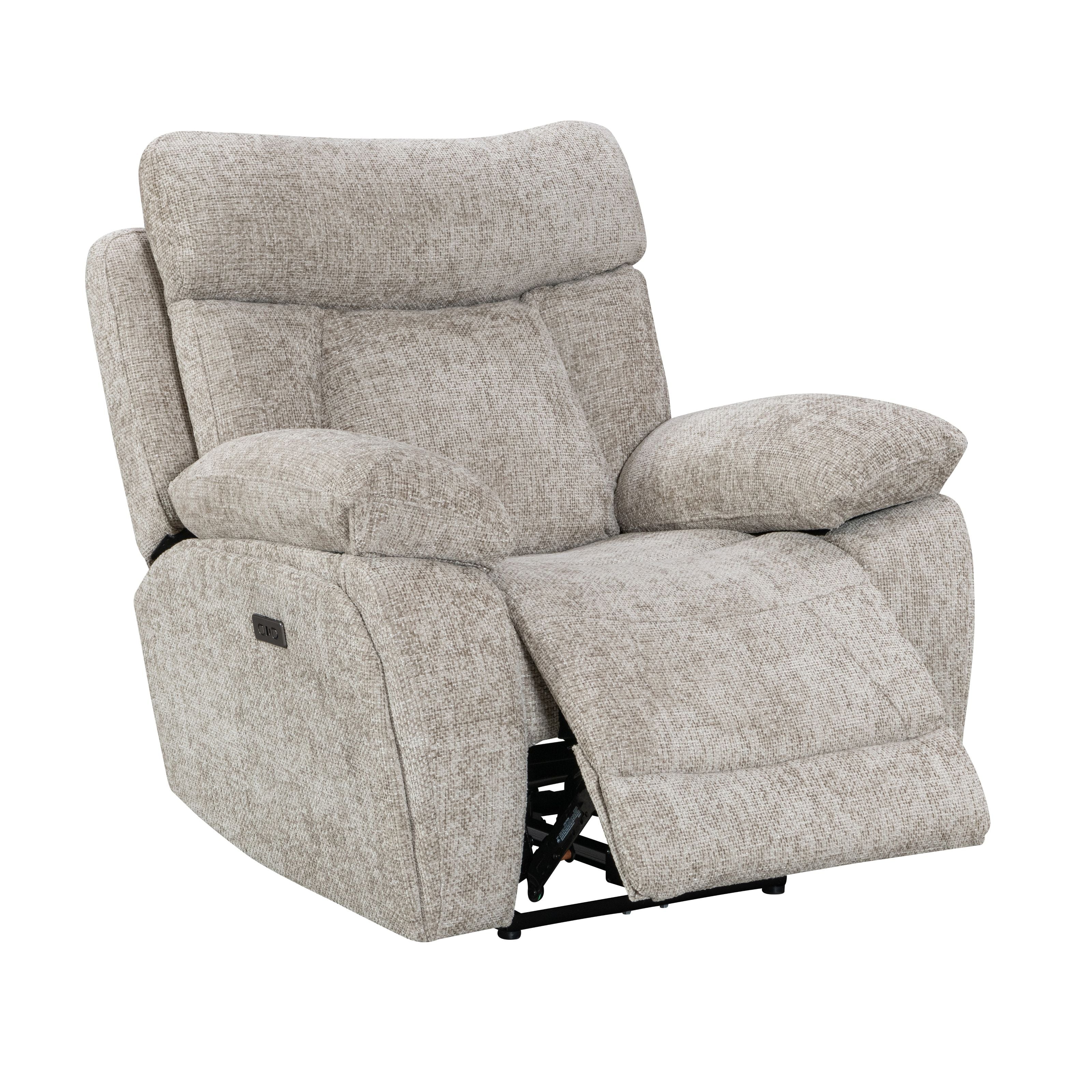 Venice Arm Chair - Electric Recliner - Biscuit