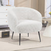 Willow Accent Chair - Lamb White