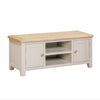 Windermere Oyster Grey Painted & Oak TV Unit - Large