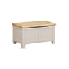 Windermere Oyster Grey Painted & Oak Blanket Box