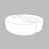 Buoyant Accent Yin Yang Footstool