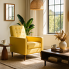 Reclining Accent Chair - Yellow