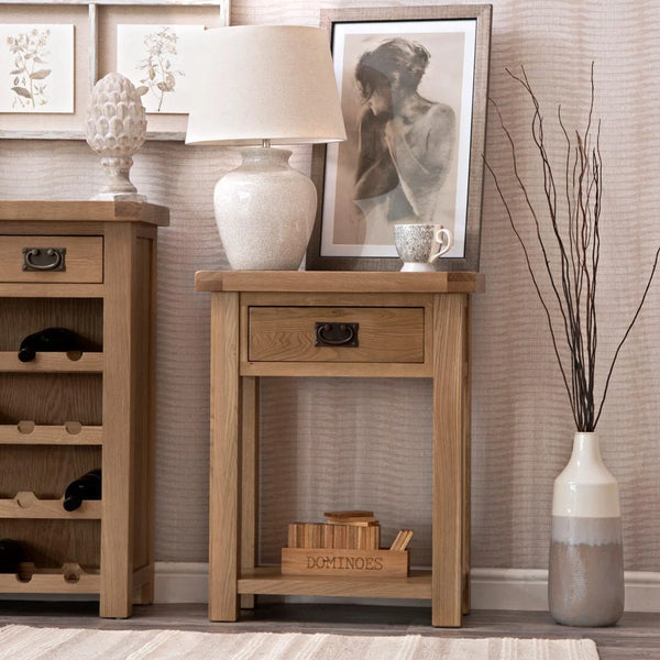 Oakdale Oak Telephone Table