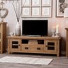 Oakdale Oak TV Unit - Large