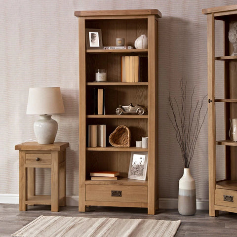 Oakdale Oak Bookcase - Medium