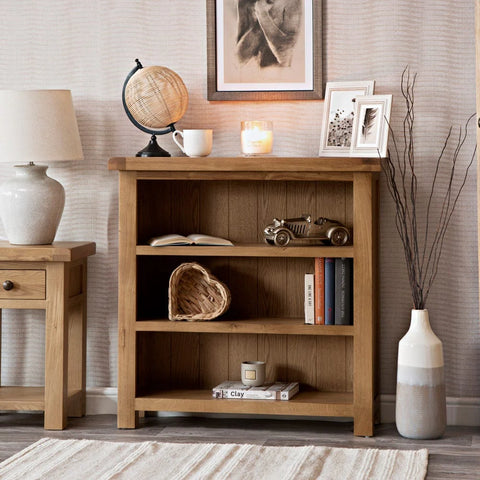 Oakdale Oak Bookcase - Small