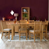 Modena Oak Dining Table - 1.6m Extending