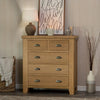 Norfolk Oak Chest of Drawers - 2 Over 3