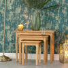Rimini Oak Table - Nest of 3 Tables