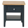 Rimini Oak & Charcoal Painted Lamp Table