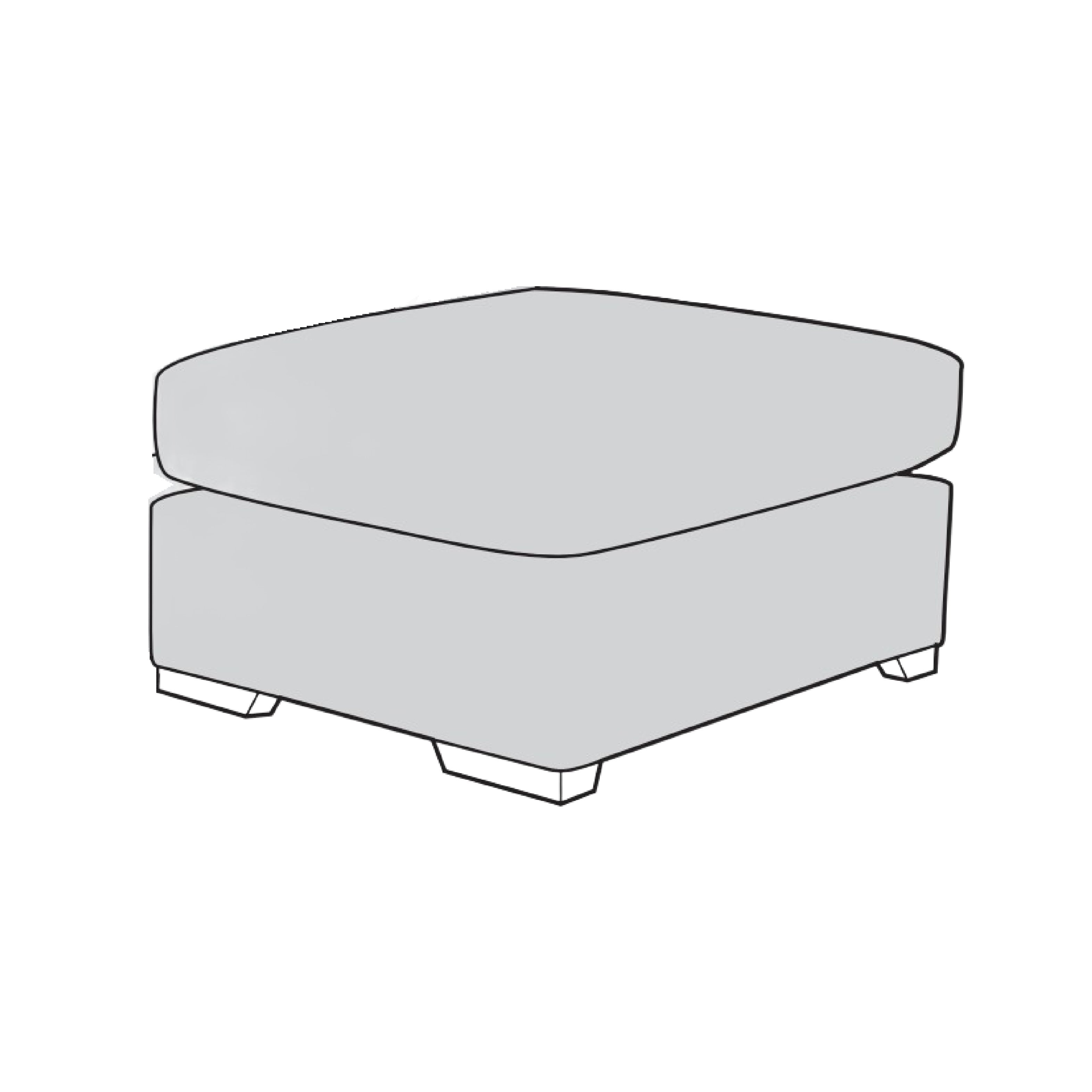 Utopia Sofa - Large Chaise End Footstool