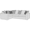 Chicago Sofa - 1 Corner 2 (Pillow Back)
