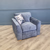 Kali Sofa - Armchair - Liberty Navy (Showroom Clearance)