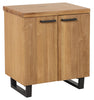 Fusion Oak 2 Door Storage Cabinet