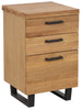 Fusion Oak Filing Cabinet