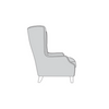 Buoyant Accent Throne Chair
