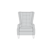 Buoyant Accent Throne Chair
