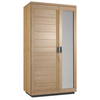 Fusion Oak Wardrobe - Double