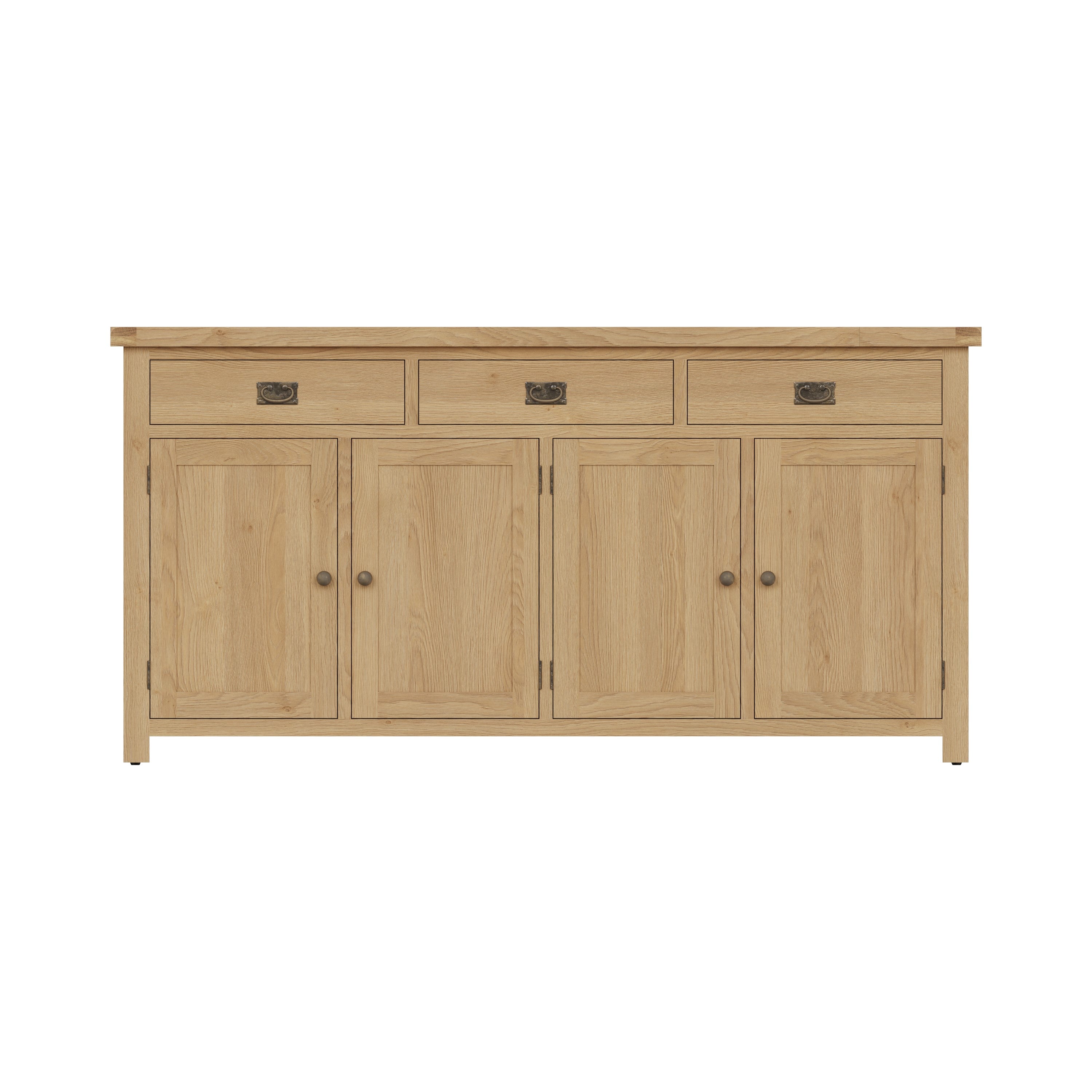 Oakdale Oak Sideboard - 4 Door