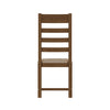 Oakdale Oak Ladder Back Dining Chair - Padded Seat