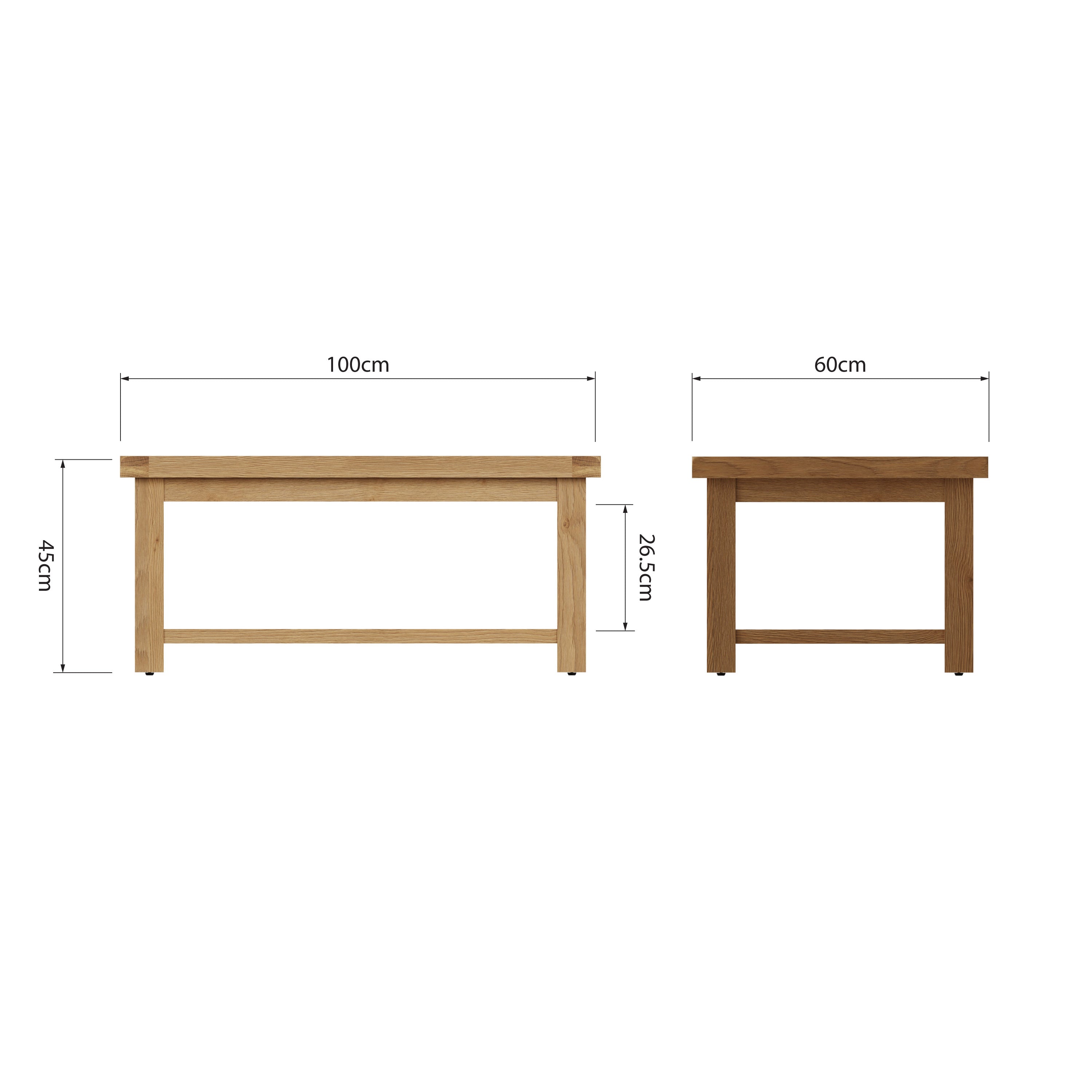 Oakdale Oak Coffee Table