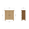 Oakdale Oak Cupboard
