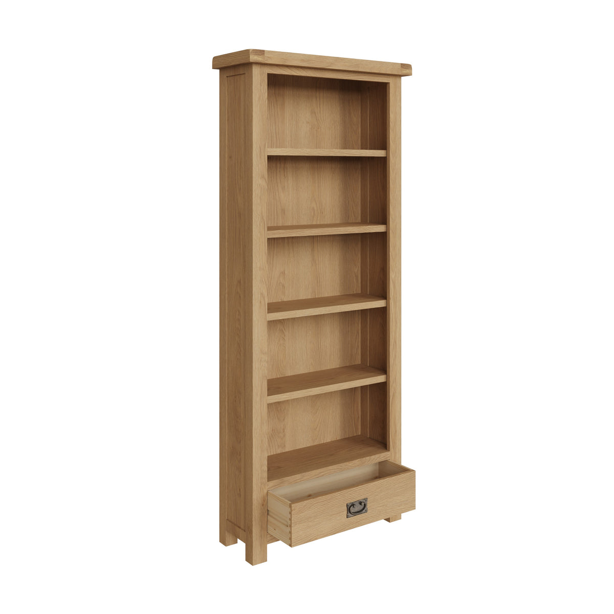 Oakdale Oak Bookcase - Medium