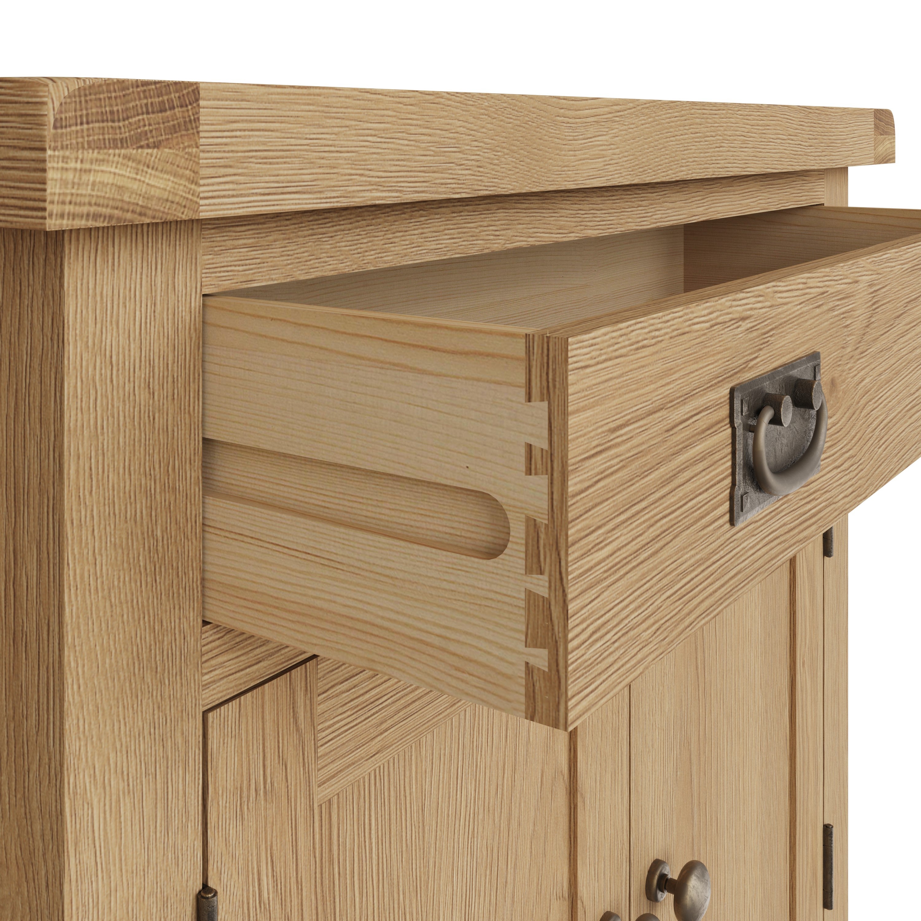 Oakdale Oak Sideboard - 2 Door, 1 Drawer