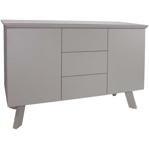 Flux Contemporary Small Sideboard - Cappuccino