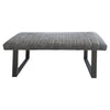 Fusion 120cm Upholstered Bench - Low