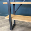 Fusion Oak Shelf Unit