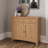 Modena Oak Sideboard - 2 Door 2 Drawer