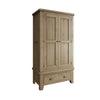 Norfolk Oak Wardrobe - 2 Door with Drawer