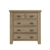 Norfolk Oak Chest of Drawers - 2 Over 3