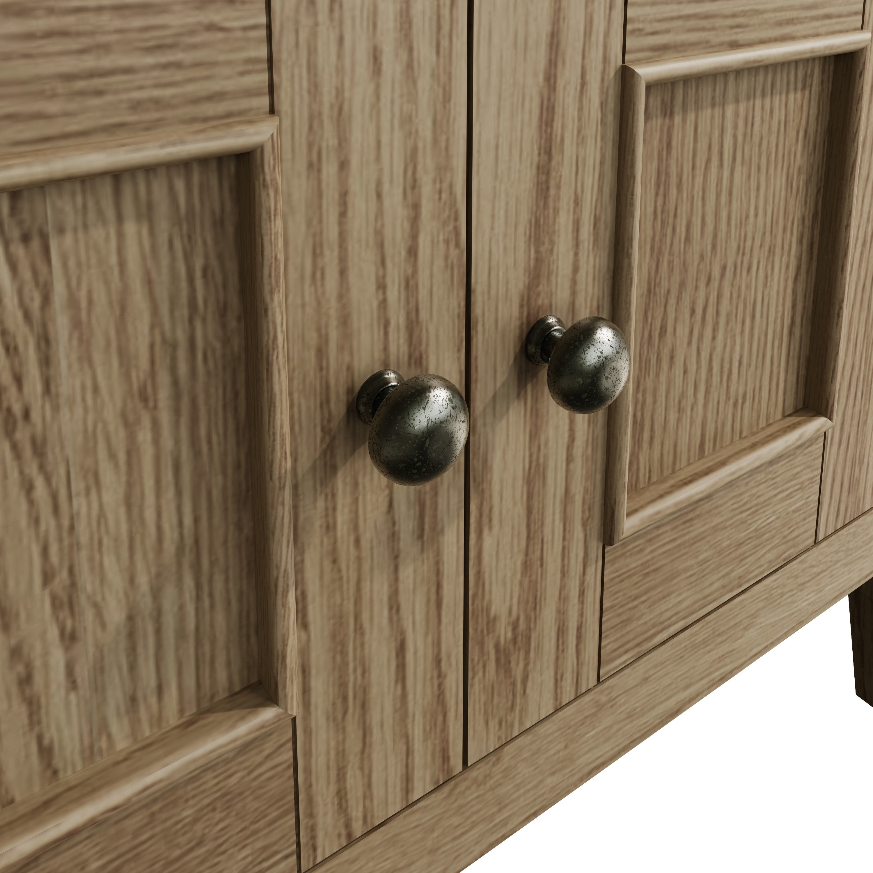 Norfolk Oak TV Unit - Corner