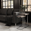 Sloane Oak & Chrome Nest of 2 Tables