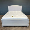 Chalford Grey Painted - Sleigh Bed with Upholstered Headboard (Showroom Clearance)