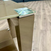 Mocha Gloss & Glass - End Table