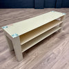 Latte Cream Gloss & Glass - Large TV Unit (140cm)