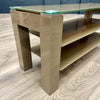 Mocha Gloss & Glass - Standard TV Unit (110cm)