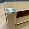 Mocha Gloss & Glass - Large TV Unit (140cm)