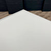 White Gloss & Glass Extending Table, PLUS 4x Chairs