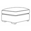 Chicago Sofa - Large Chaise End Footstool