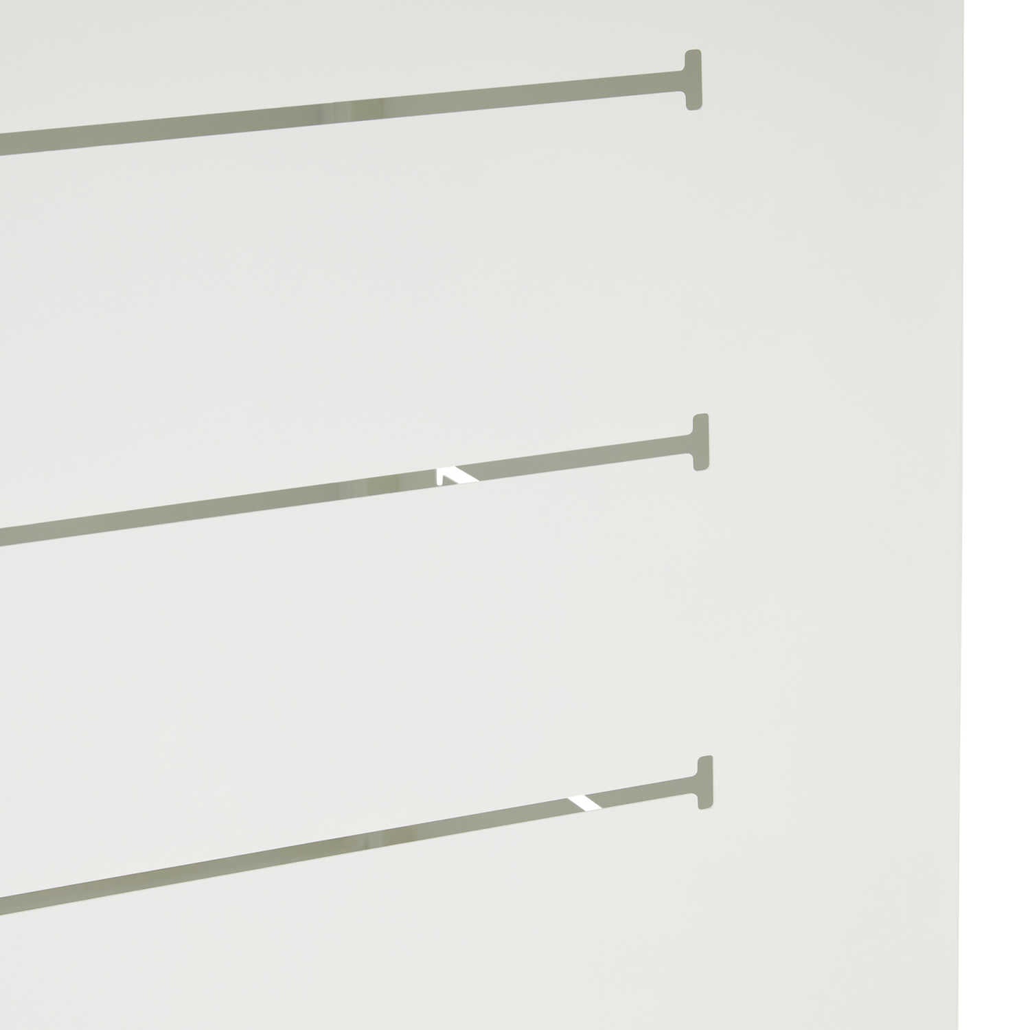 Mambo Santorini Garden Furniture - Aluminium Rectangular Dining Table - White with Patterned Top