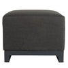 Mambo Cove Garden Furniture - Aluminium & Fabric Small Footstool (3 pcs) - Dark Grey