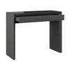 Mint Collection - Arezzo Dressing Table - Matt Dark Grey - ( Showroom Clearance )