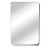 Mirror Collection Iron Framed Mirror White - MIR36-W